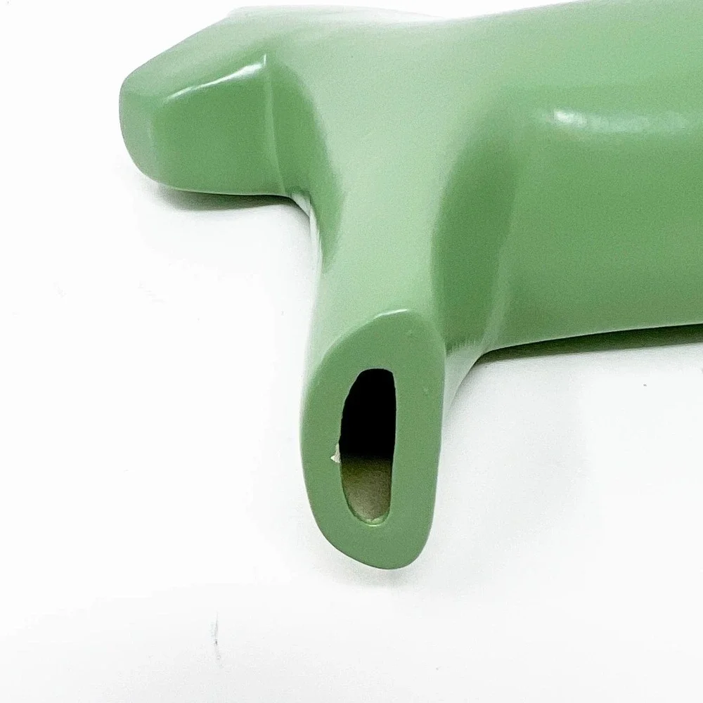 IKEA KLOTPLATAN Decoration Ceramic, Green Horse 7 
